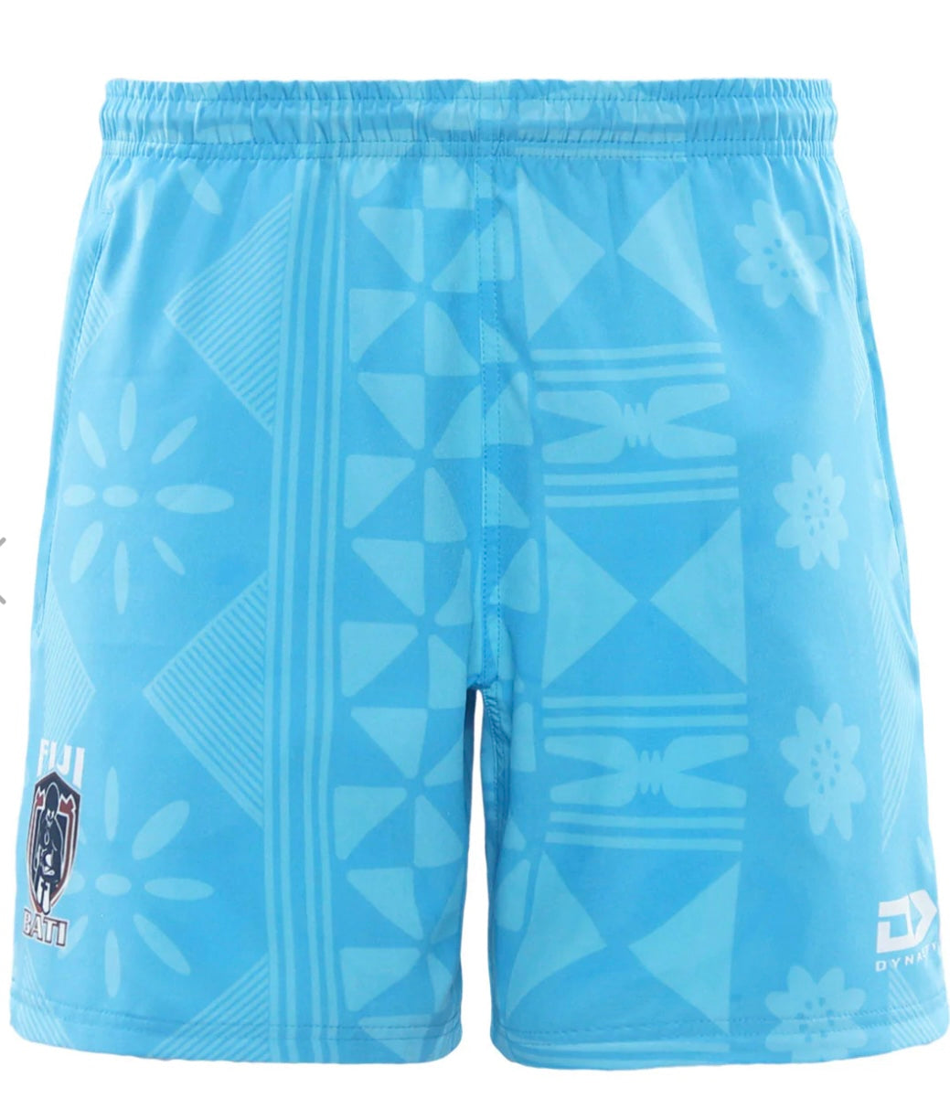 2025 FIJI BATI MENS TRAINING/GYM SHORTS - BLUE