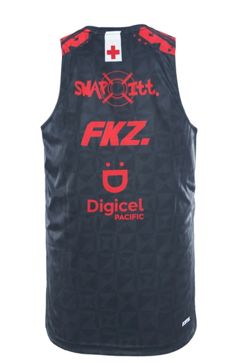 Tonga rugby league training/gym vest (season 2026) Adults