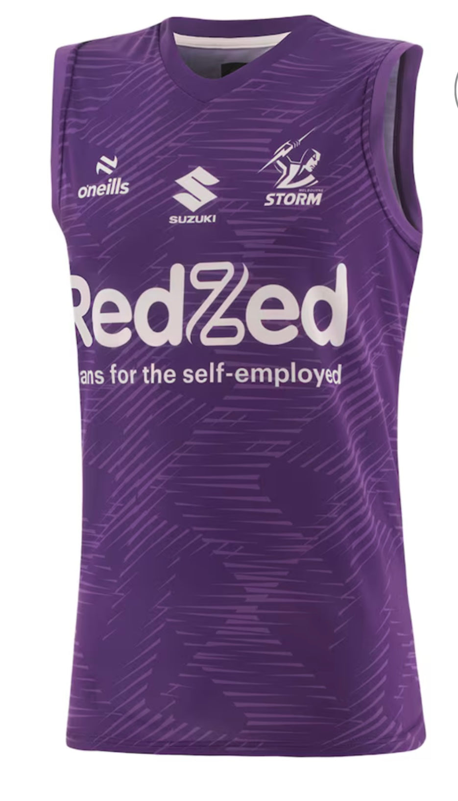 Melbourne Storm training/gym vests (season 2025) purple