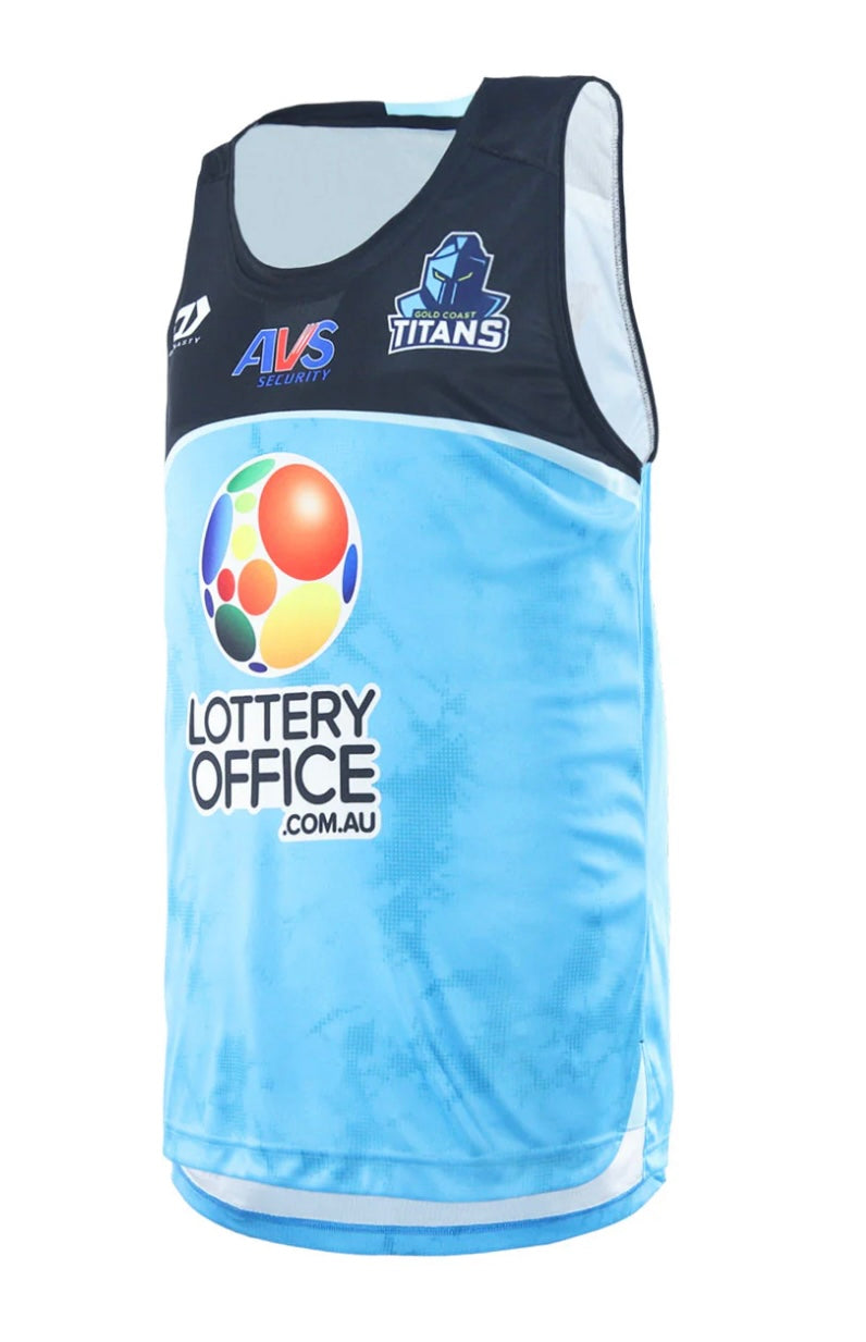 Gold Coast Titans training/gym vest (season 2025)