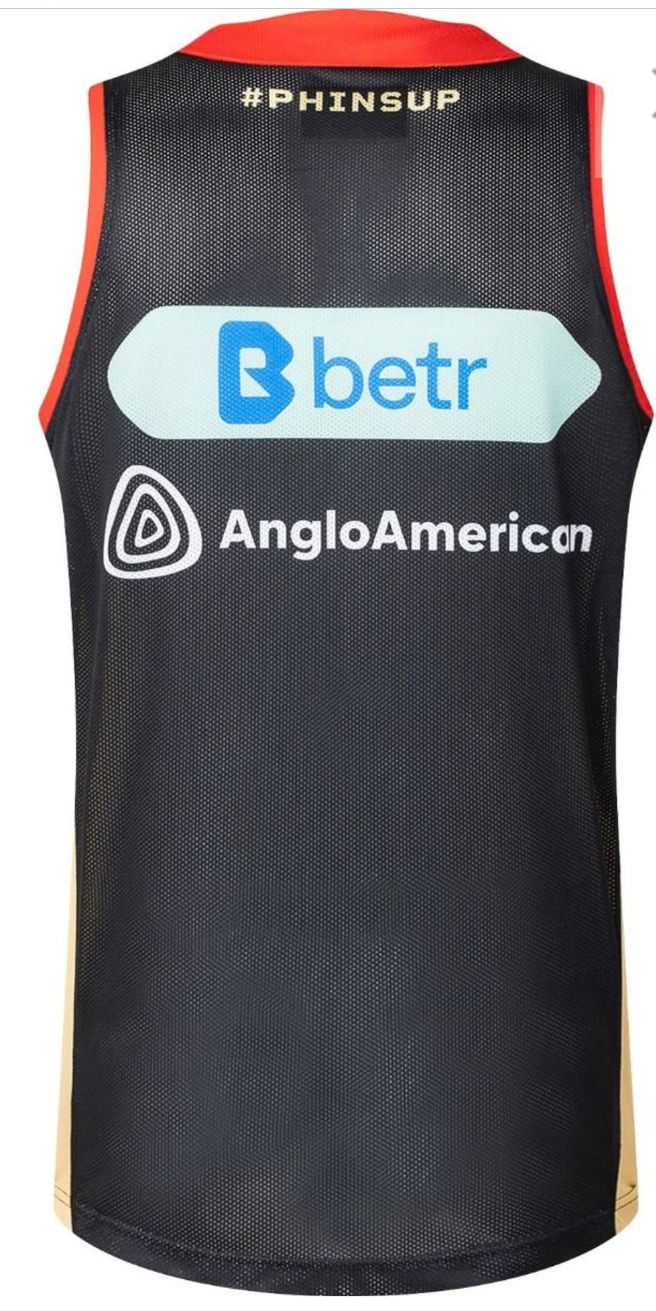 Dolphins rugby league training/gym vests (season 2025) kids