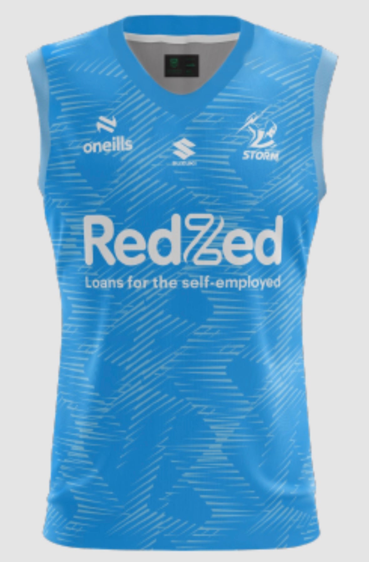 Melbourne Storm training/gym vest (season 2025) light blue