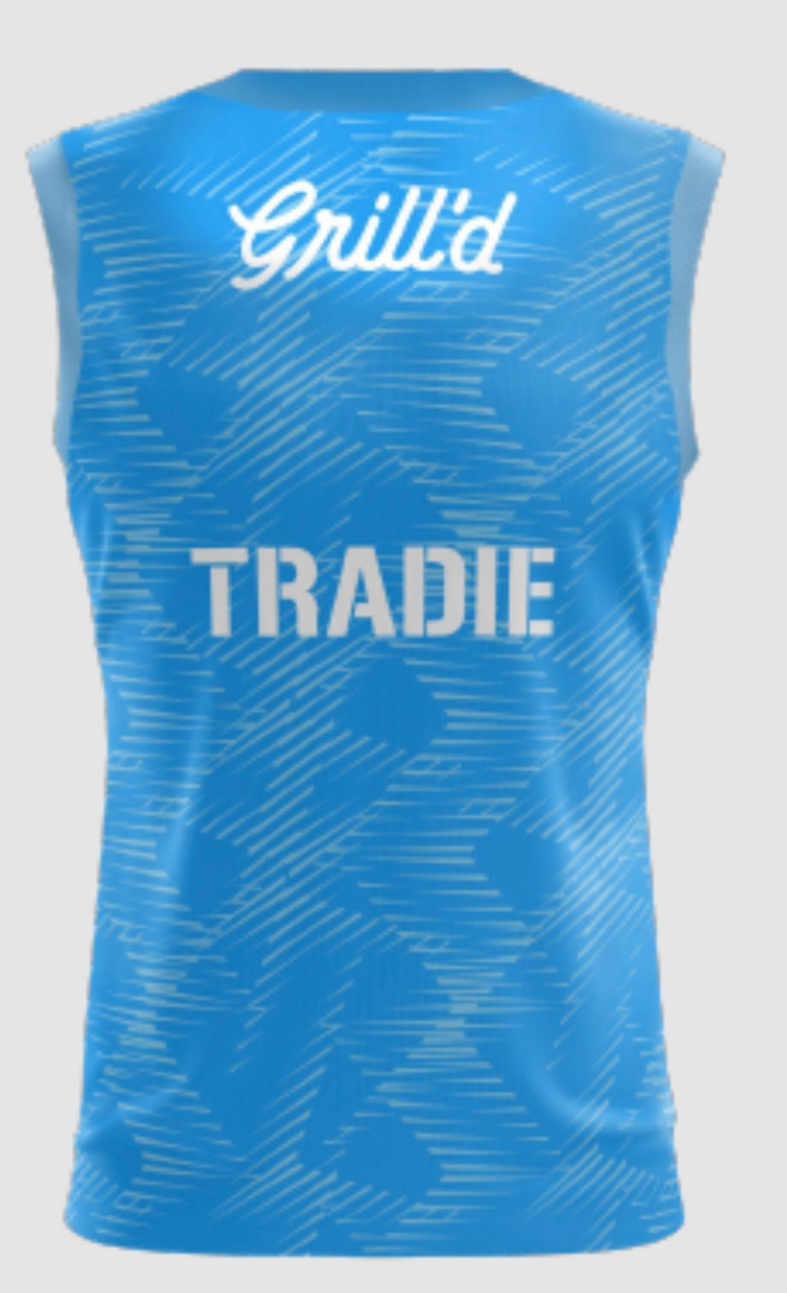Melbourne Storm training/gym vest (season 2025) light blue