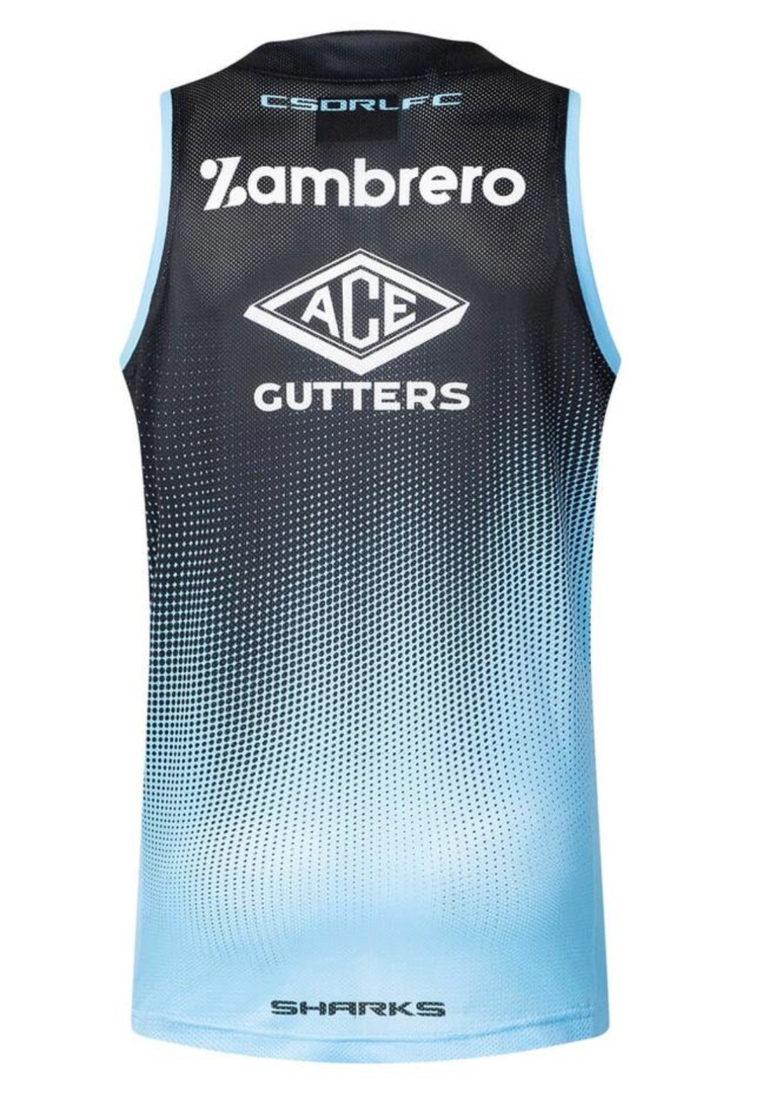 Cronulla Sharks training/gym vest (season 2025)