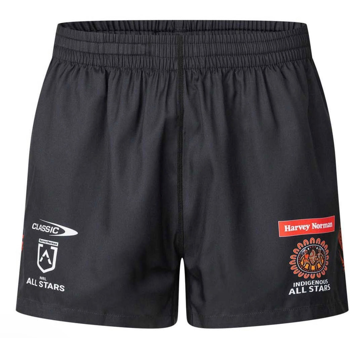 Indigenous All stars training/gym shorts with zip pockets (season 2025)