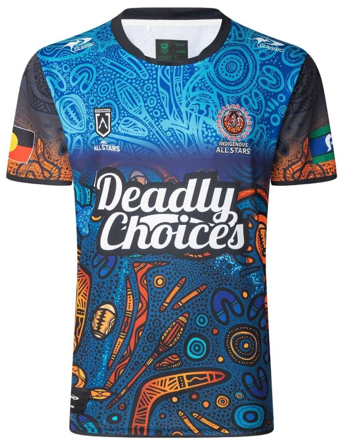 NRL INDIGENOUS ALL STARS RUGBY LEAGUE JERSEY (season 2025)