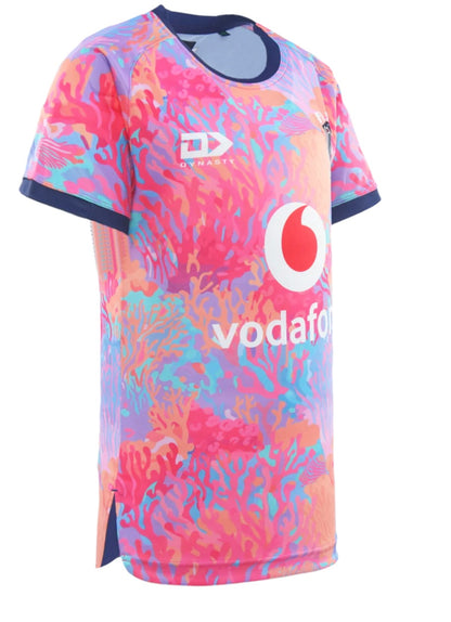 2025 FIJI BATI MENS WARM UP TEE - CORAL