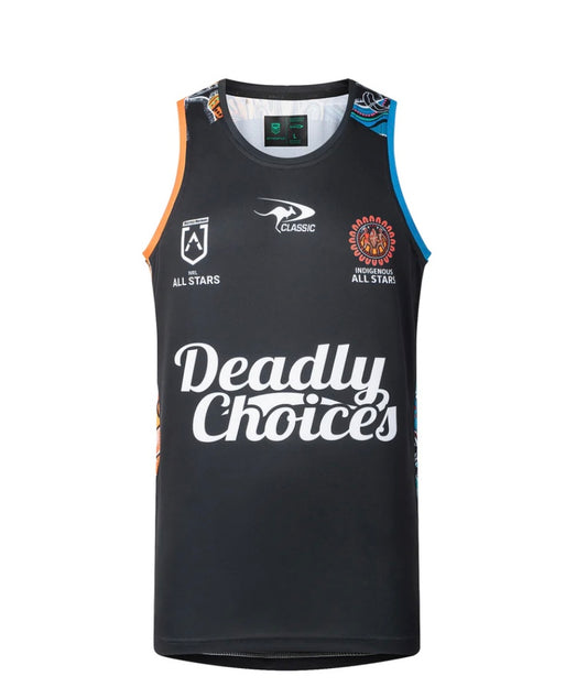 NRL indigenous all stars training/gym vest (season 2026)