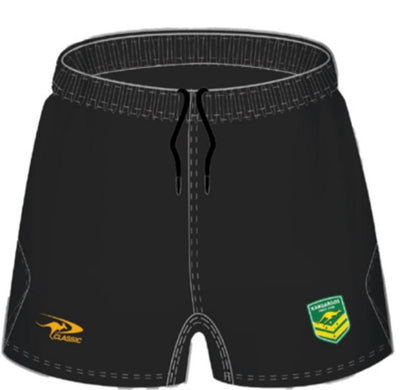 AUSTRALIAN KANGAROOS TRAINING/GYM SHORTS WITH POCKETS season 2024/25 (adults)