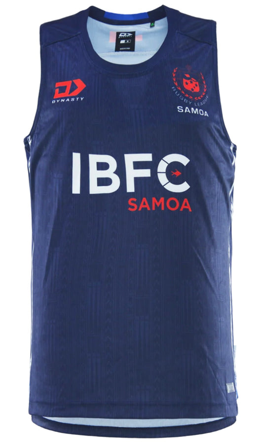 2025 TOA SAMOA MENS TRAINING/GYM VEST- NAVY