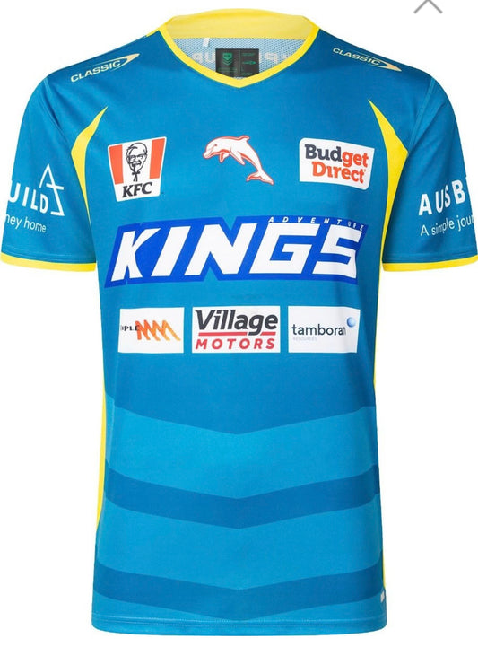 Dolphins rugby league training t-shirt (season 2025) kids