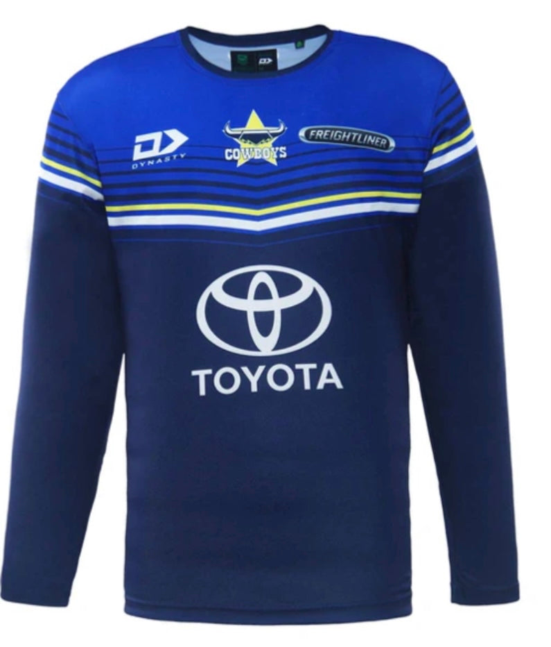 NORTH QUEENSLAND COWBOYS LONG SLEEVE TRAINING T-SHIRT