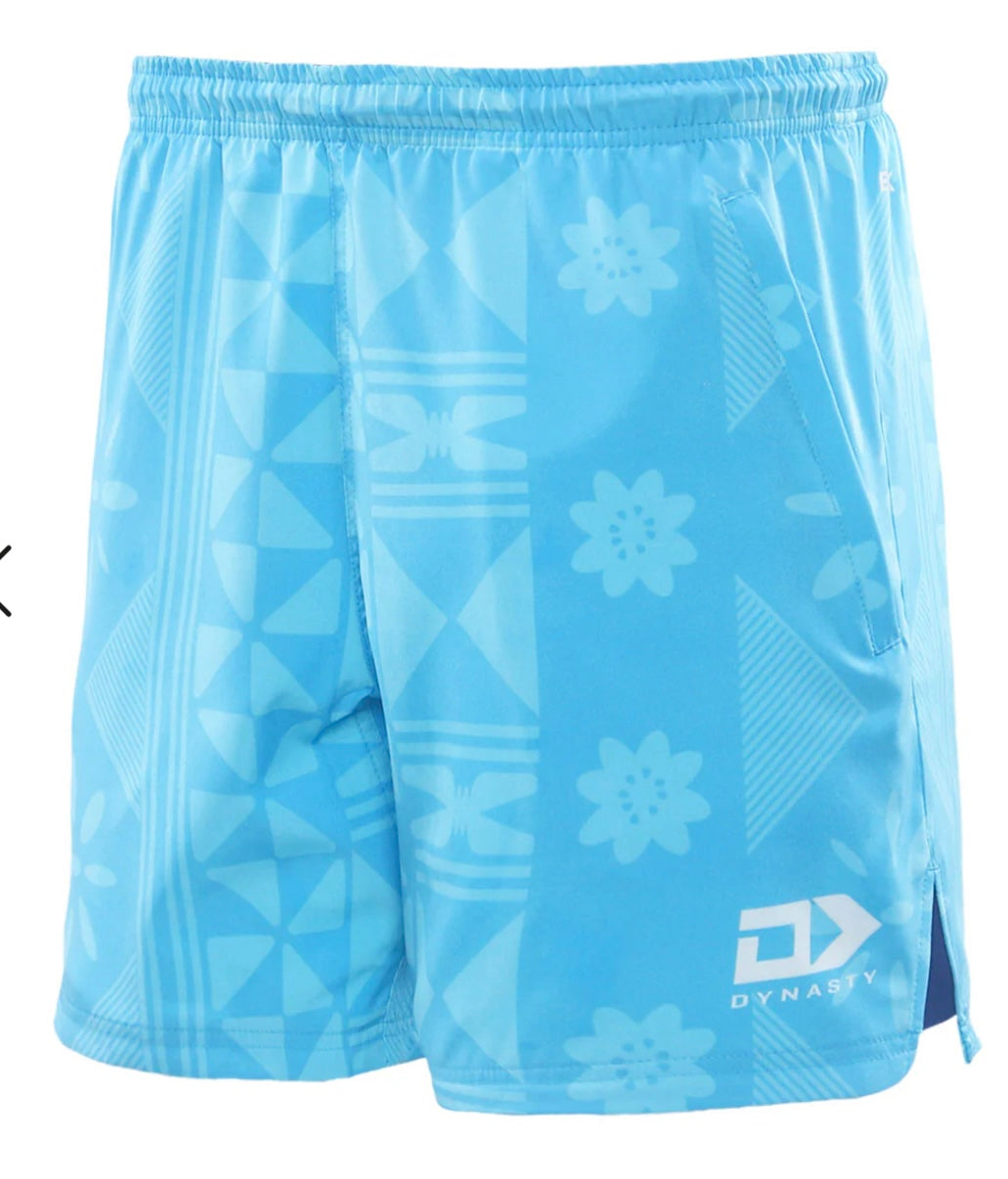 2025 FIJI BATI MENS TRAINING/GYM SHORTS - BLUE