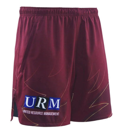 Manly Sea Eagles training/gym shorts with zip pockets (season 2025)