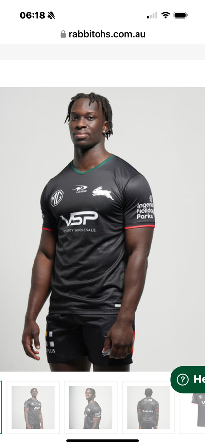 South Sydney Rabbitohs training t-shirt (season 2025)