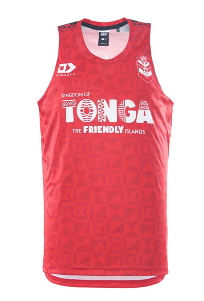 Tonga rugby league training/gym vest (season 2026) adults