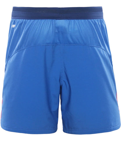 New Zealand Warriors training/gym shorts with zip pockets blue (season 2025) Adults