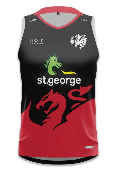 St George-Illawarra Dragons training/gym vest (season 2024)