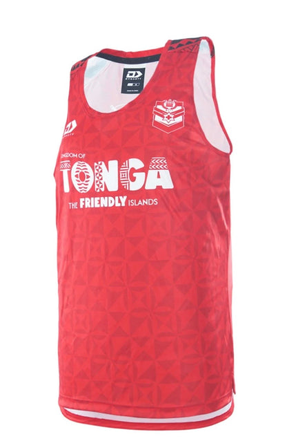 Tonga rugby league training/gym vest (season 2026) adults