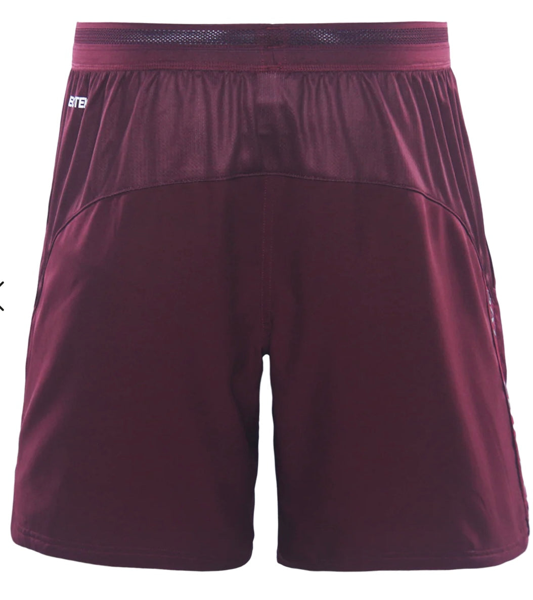Manly Sea Eagles training/gym shorts with zip pockets (season 2026)
