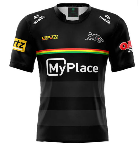 Penrith Panthers training t-shirt (season 2025) Black