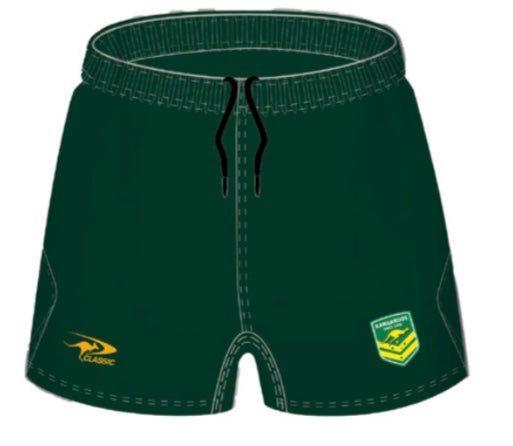 AUSTRALIAN KANGAROOS TRAINING/GYM SHORTS WITH POCKETS (kids)