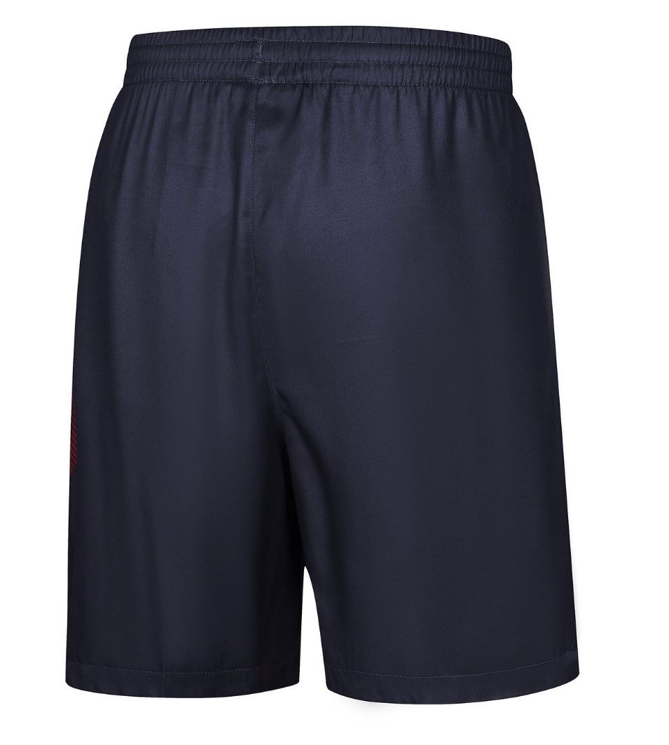 Highlanders rugby training/gym shorts with zip pockets (season 2024)