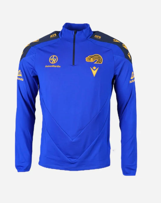 Parramatta Eels 1/4 zip long sleeve training top (season 2025)