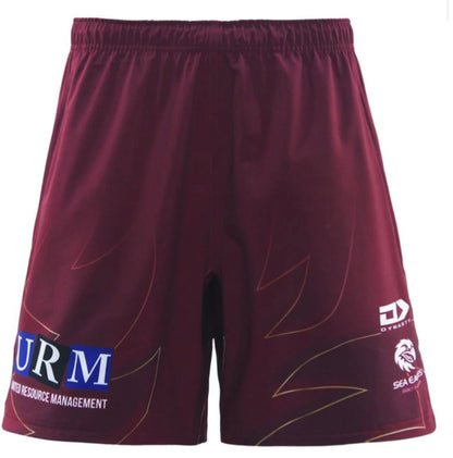 Manly Sea Eagles training/gym shorts with zip pockets (season 2025)