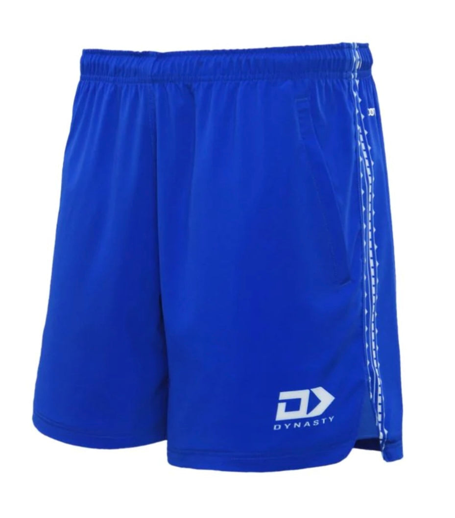 Samoa Rugby League training/gym shorts (blue)