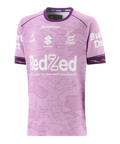 Melbourne Storm training T-shirt lilac (season 2026) kids