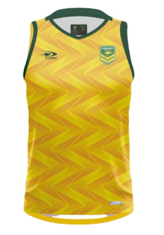 Australian Kangaroos training/gym vest adults season 2024/25