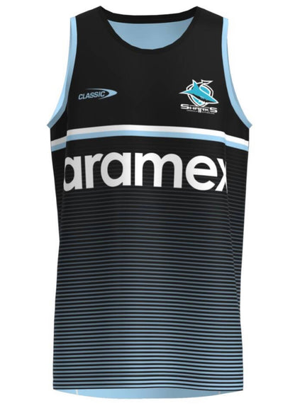 CRONULLA SHARKS TRAINING/GYM VESTS