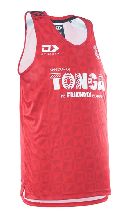 Tonga rugby league training/gym vest (season 2026) adults