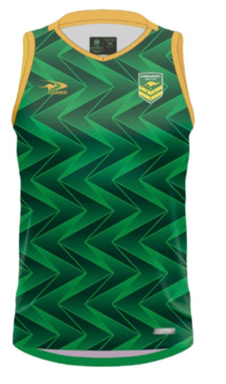 Australian Kangaroos training/gym vest season 2024/25 adults