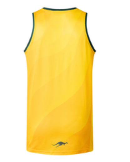 Australian Kangaroos training/gym vest (yellow)