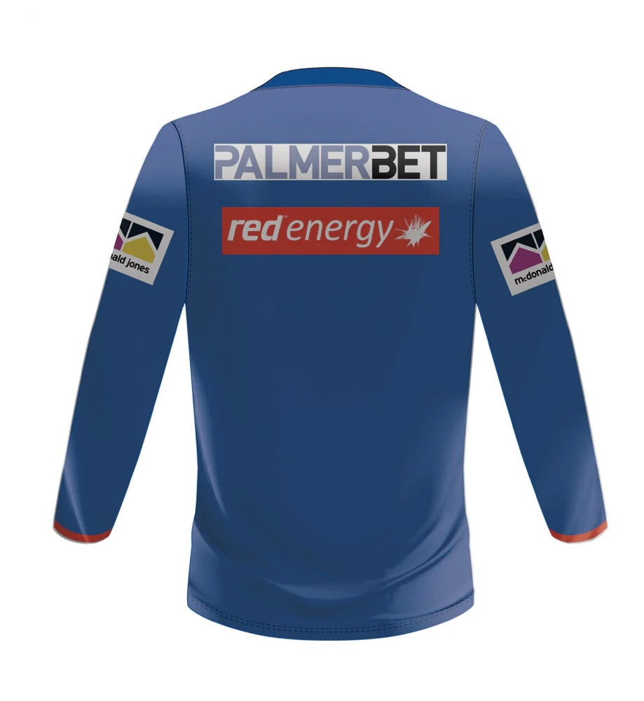 Newcastle Knights long sleeve training T-shirt (season 2024)