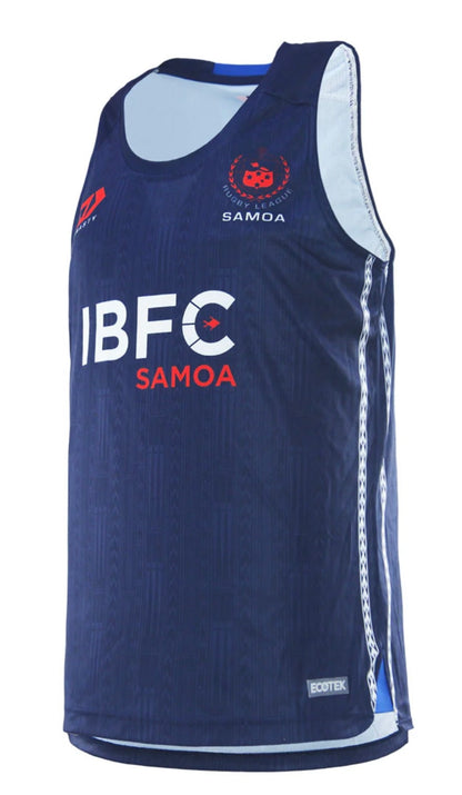 2025 TOA SAMOA MENS TRAINING/GYM VEST- NAVY