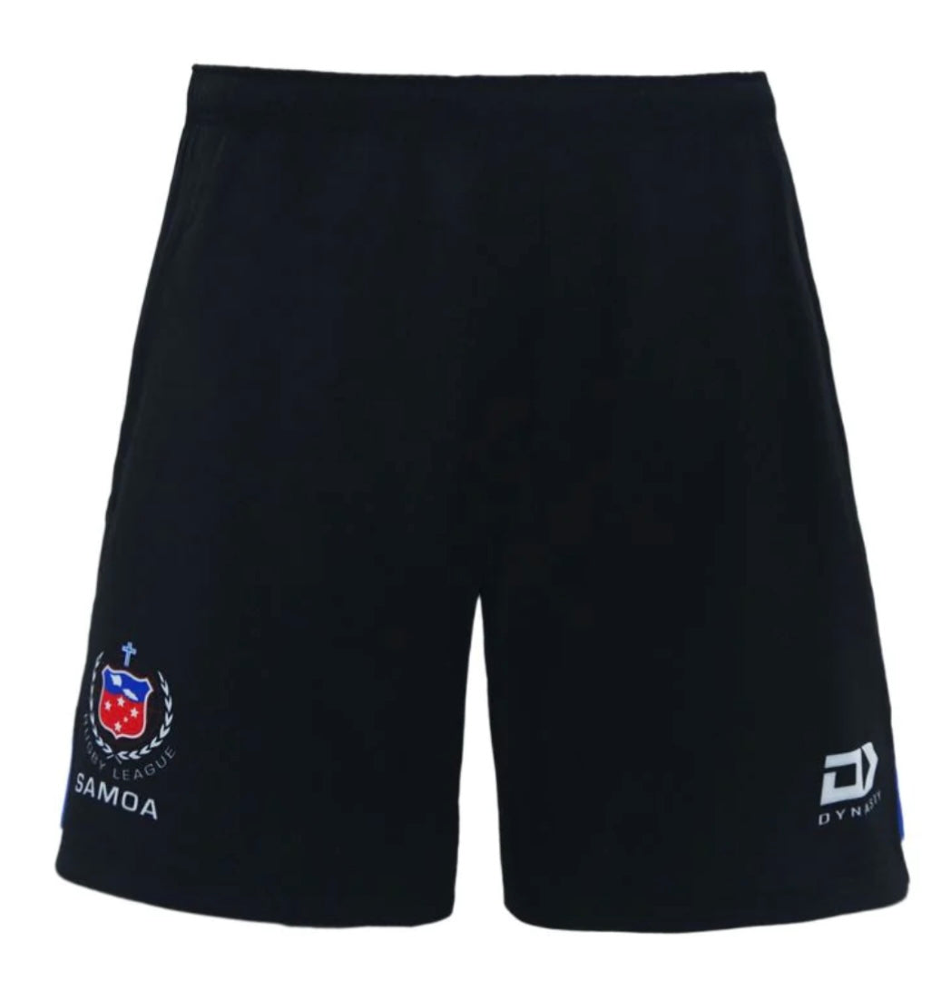 Samoa Rugby league training/gym shorts (black)