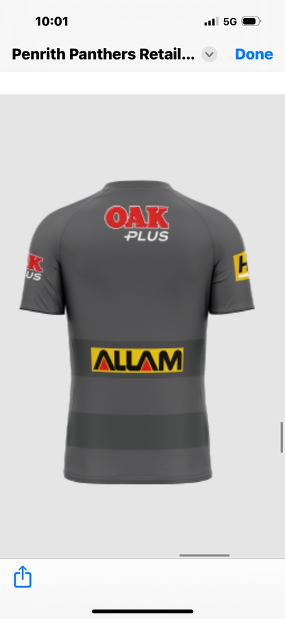 Penrith Panthers training t-shirt (season 2025) adults