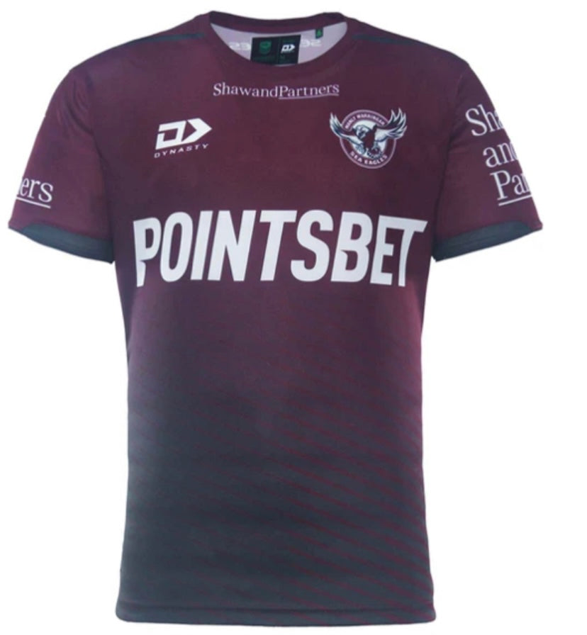 MANLY SEA EAGLES TRAINING T-SHIRT