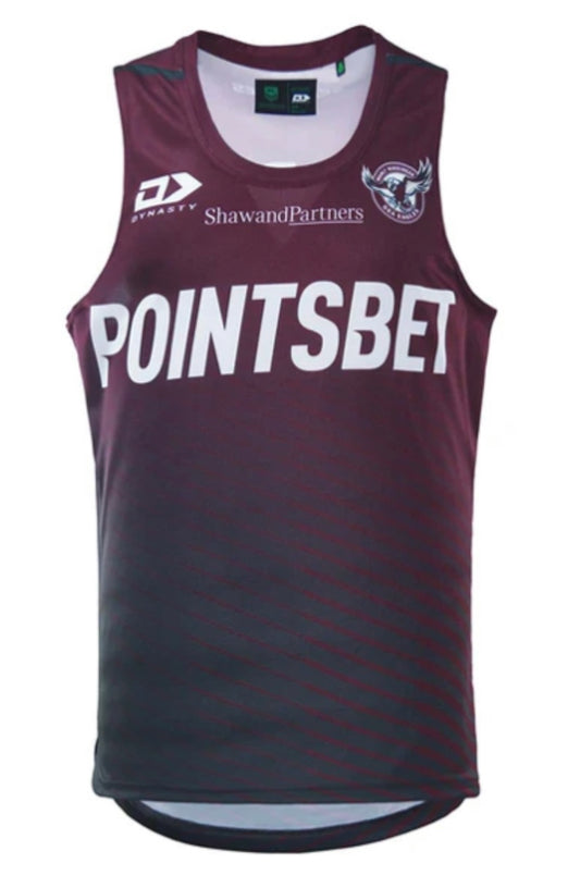 MANLY SEA EAGLES TRAINING/GYM VEST