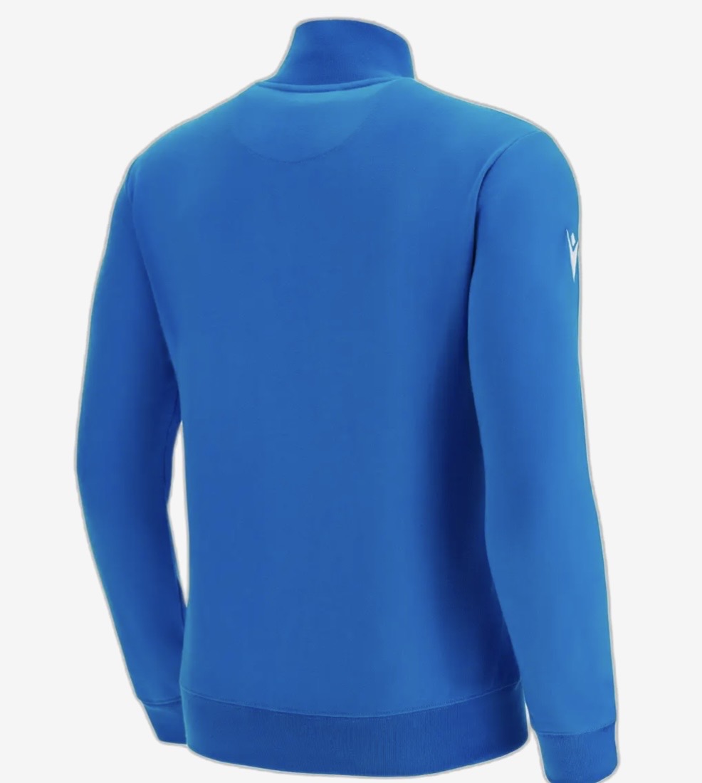 Italy rugby union 1/4 zip travel jacket