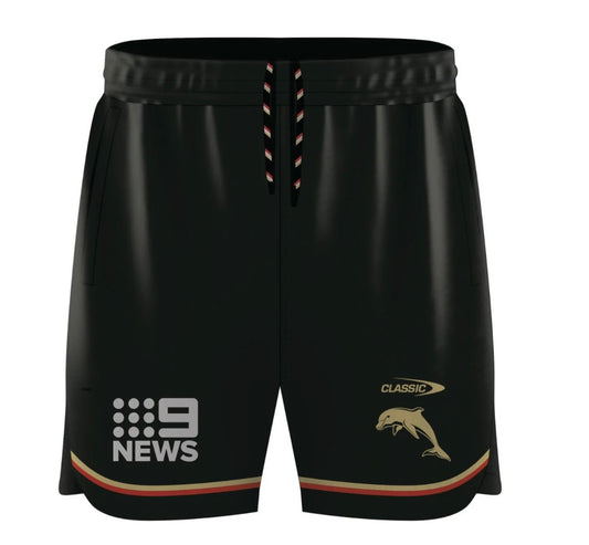 Dolphins training/gym shorts with zip pockets (season 2024)