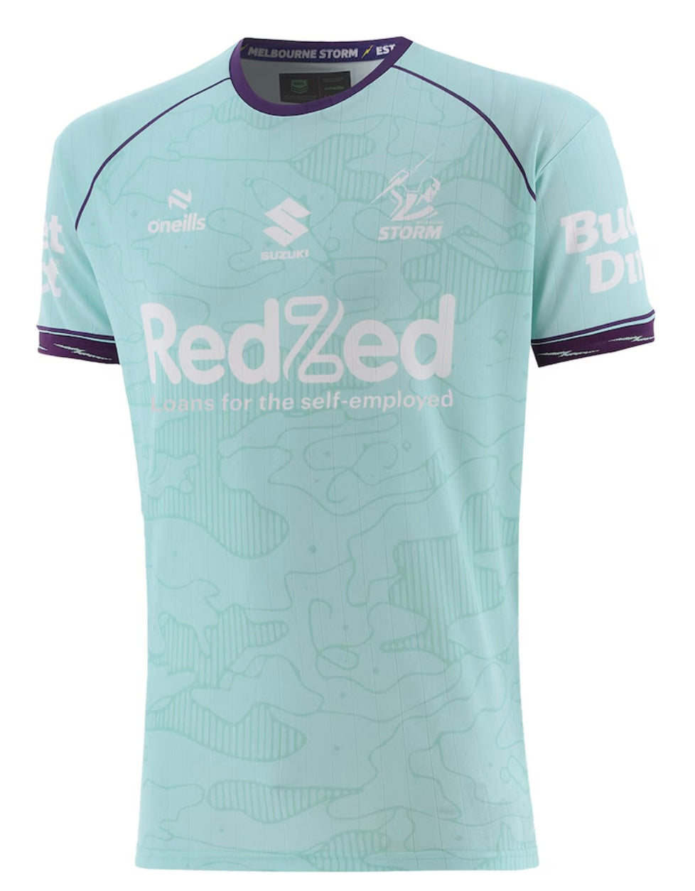 Melbourne Storm training T-shirt teal (season 2026) adults