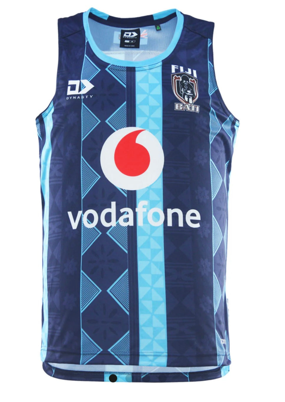 2025 FIJI BATI MENS TRAINING VEST- NAVY