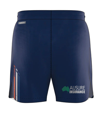 Newcastle Knights training/gym shorts with zip pockets (season 2024)