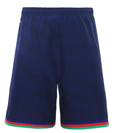 New Zealand Warriors training/gym shorts with zip pockets blue (season 2025) Adults