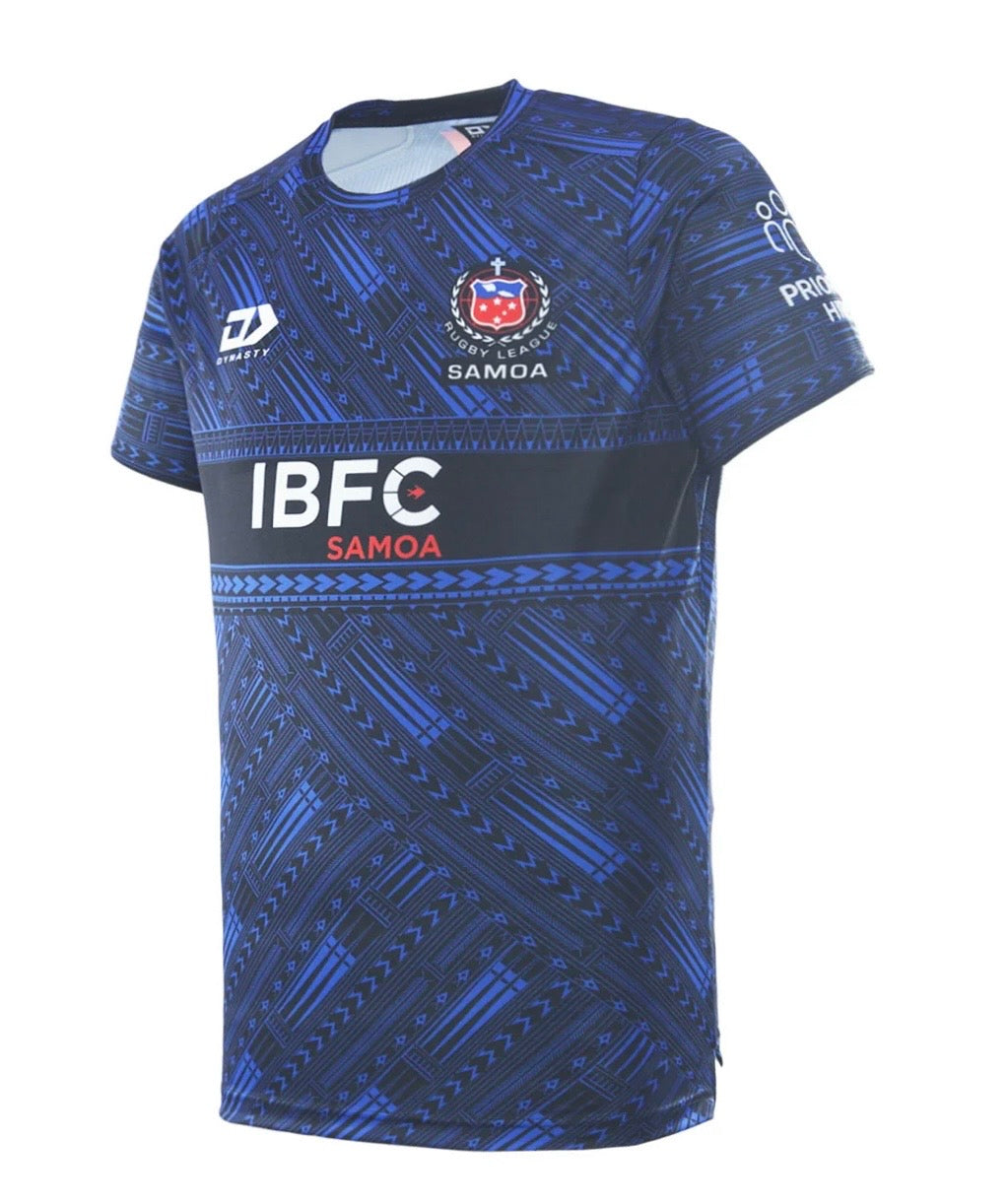 TOA SAMOA ADULTS TRAINING T-SHIRT- BLACK season 2026 adults