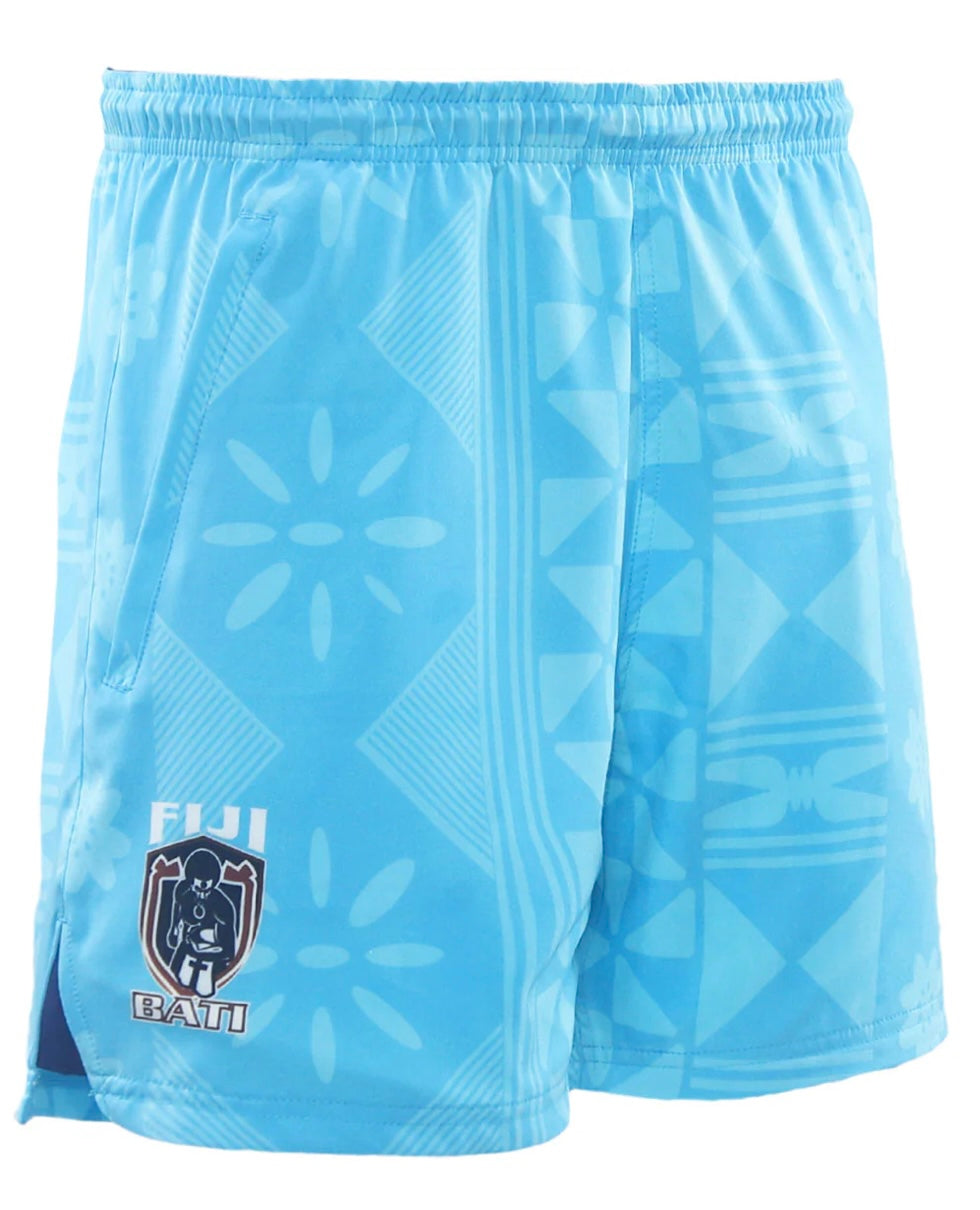 2025 FIJI BATI MENS TRAINING/GYM SHORTS - BLUE